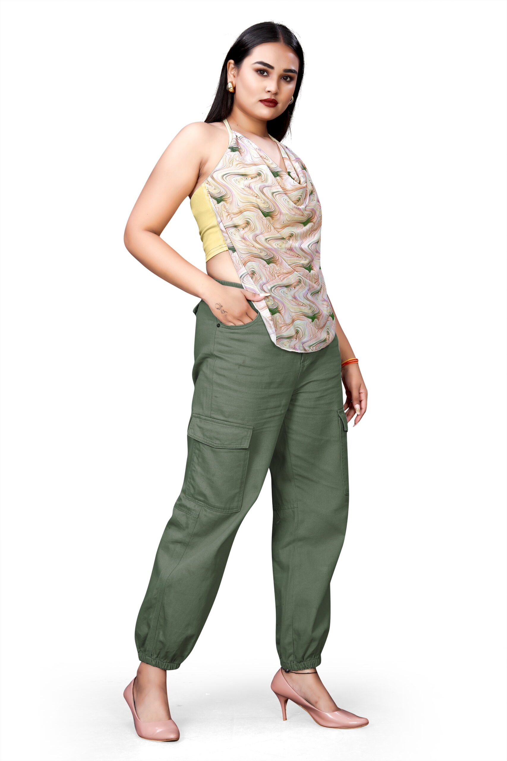 Mesh Crop Top - Image 2