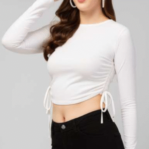 White Crop Top